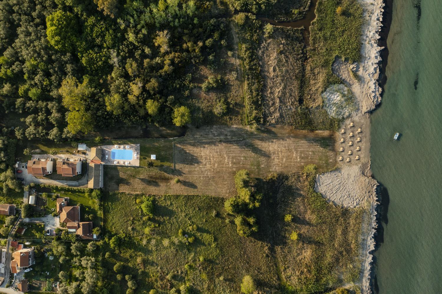 Parakladi Seaside Retreat Apartment Lefkimmi  Luaran gambar